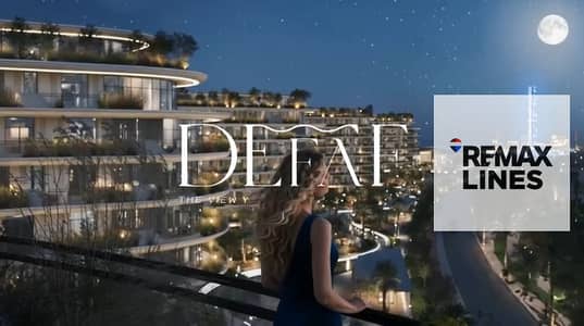 Own a 50 m² studio + 20 m² garden totaling 70 m² in the banks – R8 New Administrative Capital | 12% discount and 7% down payment and 7 years installment