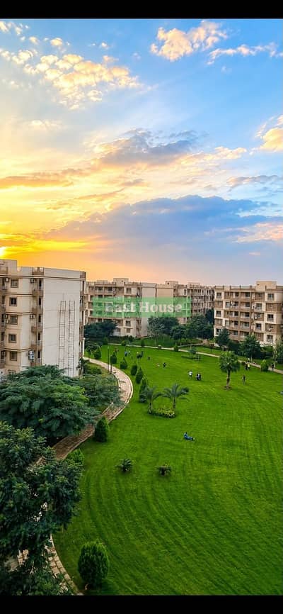For sale: Distinctive apartment in Madinaty B6 – 103 meters – Wide garden view – Special finishes