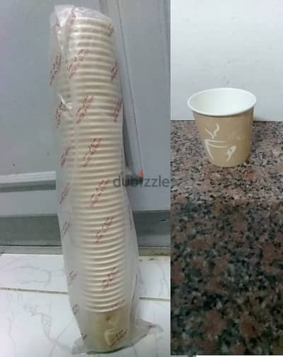 اكواب ورقية للمشروبات الساخنة والباردة