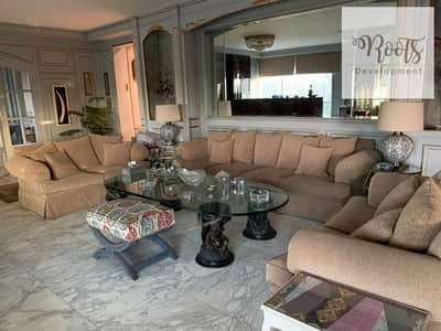 شقة للبيع استلام فوري ، مفروشة بالتكييفات والمطبخ، على نادي الصيد،في الدقى For Sale Apartment Ready to move ,with AC/S,Kitchen,Al Dokki.