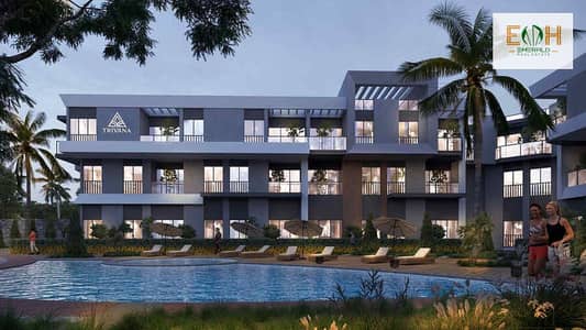 Own a 1-bedroom 65 sqm on El Inter Road in the heart of Mubarak 6 villas