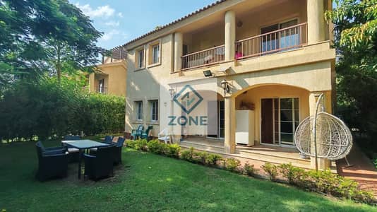 Detached villa for sale in Madinaty with a clear view of the garden