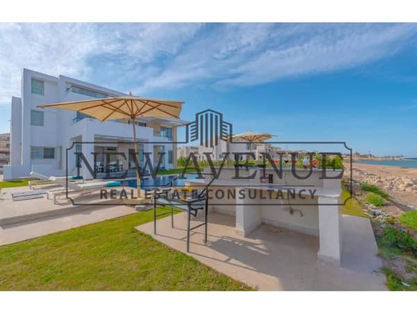 Standalone Villa for Sale in Jamaran Sahl Hasheesh | 375 sqm | 9 Master Bedrooms | First Row | Fully Furnished | Pool