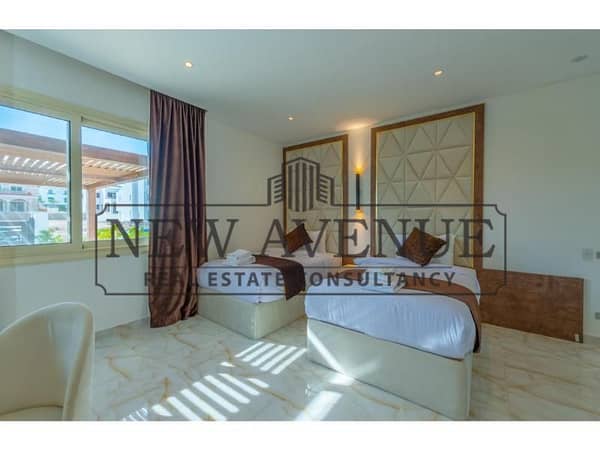 Standalone Villa for Sale in Jamaran Sahl Hasheesh | 375 sqm | 9 Master Bedrooms | First Row | Fully Furnished | Pool