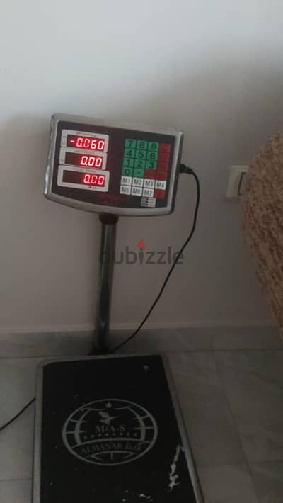 ميزان طبليه 300 كيلو