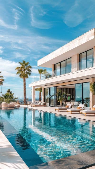 LAST FIRST ROW VILLA PANORAMIC SEA VIEW LOWEST PRICE IN BEIT AL BAHR NORTH COAST