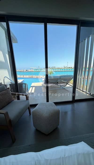 FIRST ROW CHALET 3BED SEA, LAGOON VIEW WITH LUNCHING PRICE IN BEIT AL BAHR NORTH COAST