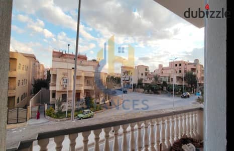 شقة للبيع في النرجس 6 فيلات- بالتجمع – فيو على شارع رئيسي وجاردن