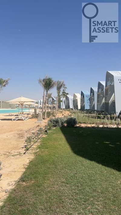 شاليه مستقل للبيع في Fouka Bay | 180م² | حديقة 180م² | مفروش