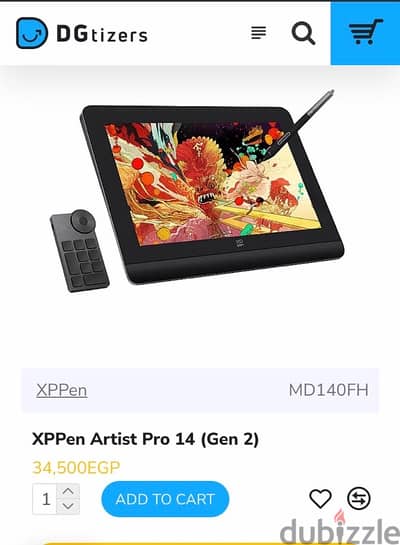 xp-pen artist pro 14 - monitor tablet