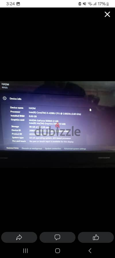 Laptop Lenovo ideapad