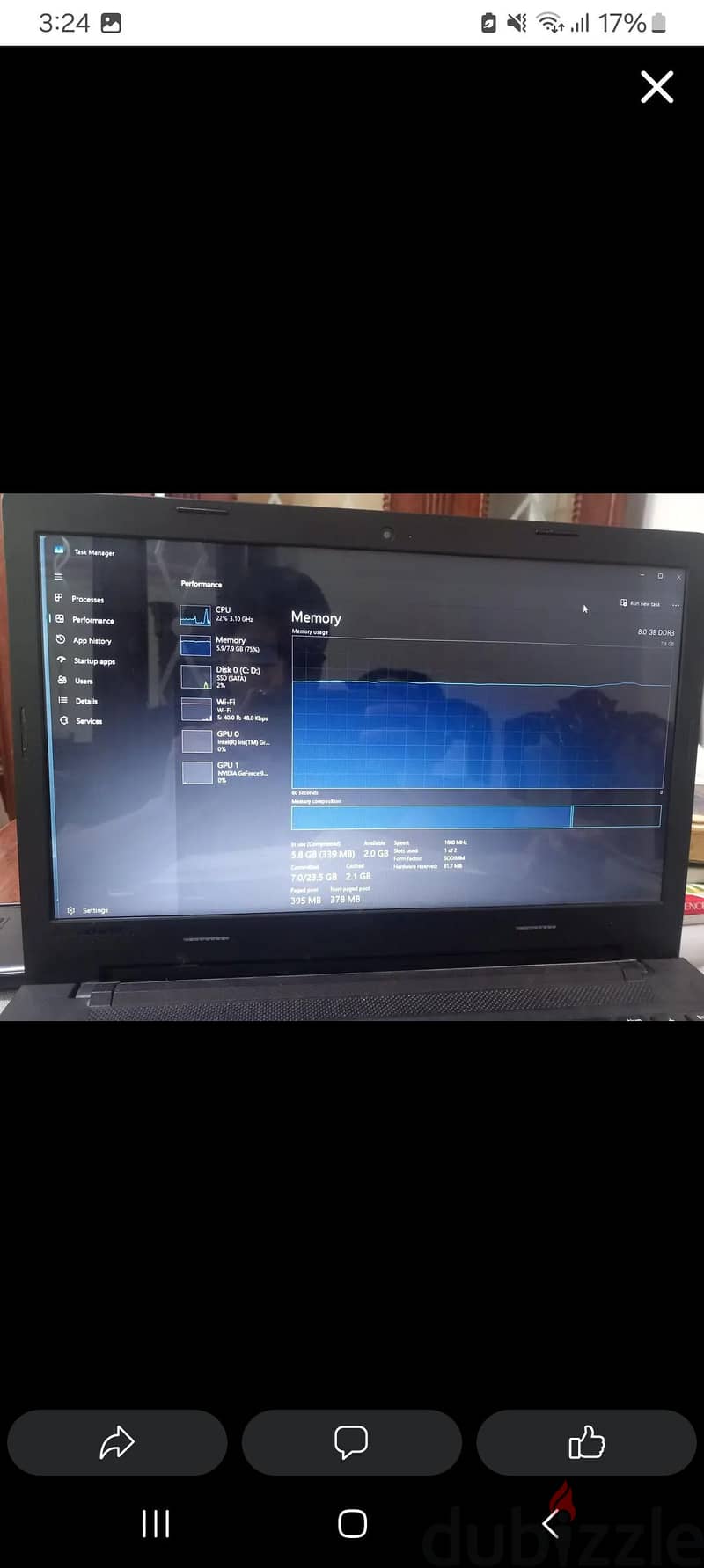Laptop Lenovo ideapad 1