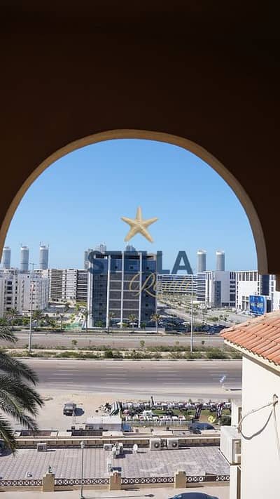 شاليه للبيع في ستيلا مارينا الساحل الشمالي، استلام فوري، مباشر من إدارة إعادة البيع، أمام أبراج العلمين الجديدة.