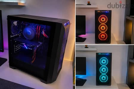 كمبيوتر ألعاب قوي i7-10700 + RTX 2060 + RAM 16GB – SSD + HDD
