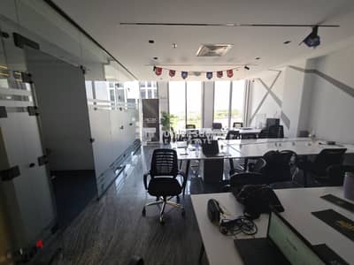 Administrative headquarters 220m furnished air-conditioned ultra-modern finishing for rent in Maadi