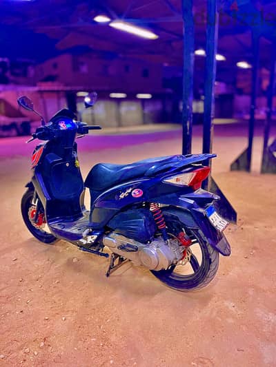 Sym rs 150 حاله محترمه