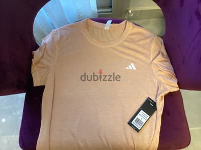 Original Adidas ADVW0032H Powder Coral Women’s Tech Tee