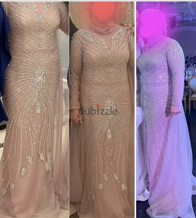 فستان سهرة هاند ميد بالكامل