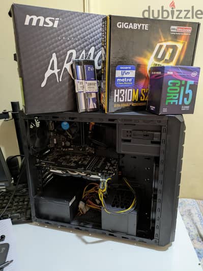 gaming pc i5 9400f +. gtx 1070ti.