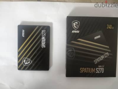 Msi Spatium S270  SATA 240GB