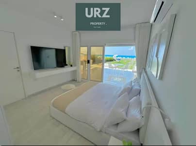 3-bedroom chalet with a large private garden directly facing the lagoon best Ras El Hekma resort near Fouka Bay Naia Bay Azha Marsa Baghush