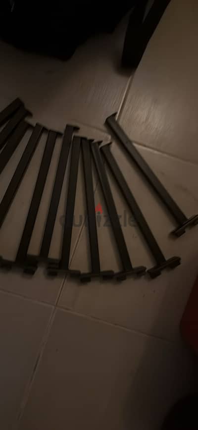 حوامل  حديد ستاند و ارفف ١٠ قطع للمحلات