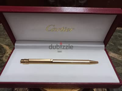 cartier Pen Original Gold new