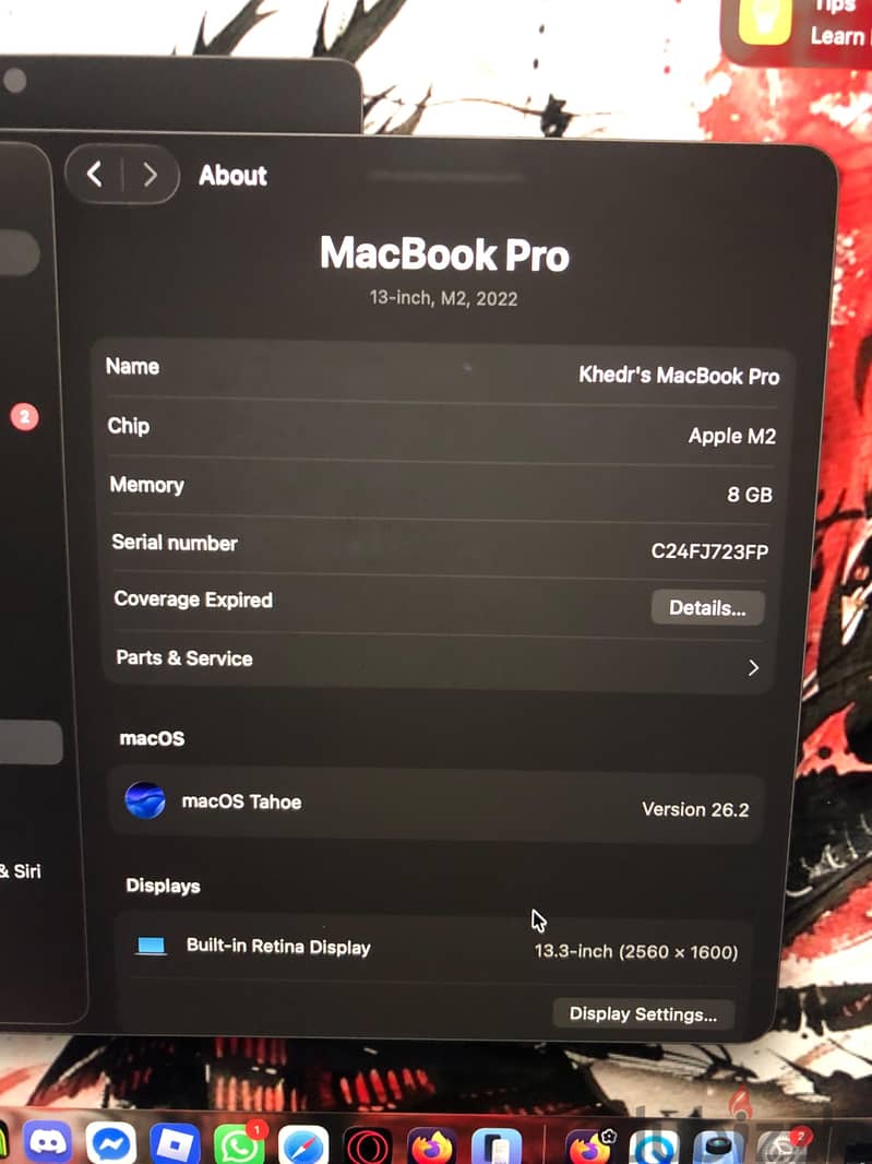 MacBook pro m2 3