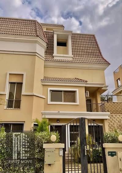Villa for Sale in Sarai – Mostakbal City  Prime Location with Villas-Only View  One of the Best Opportunities in Mostakbal City  Down Payment Starting