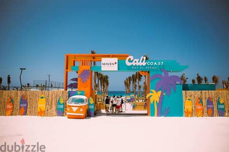 راس الحكمه - الساحل الشماليCali Coast  شاليه للبيع في مشروع