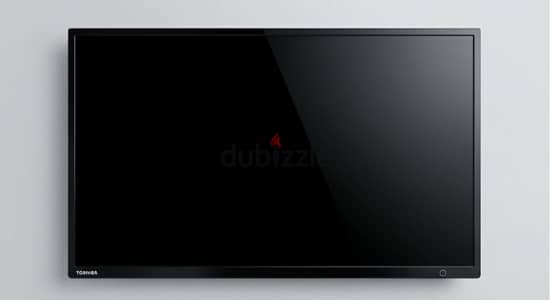 شاشة توشيبا 32 بوصة LED بحالة ممتازة *مع رصيفر *
