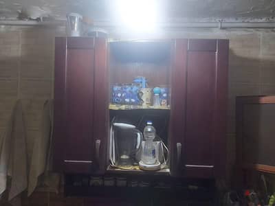مطبخ قطعتين كل قطعة ضلفتين
