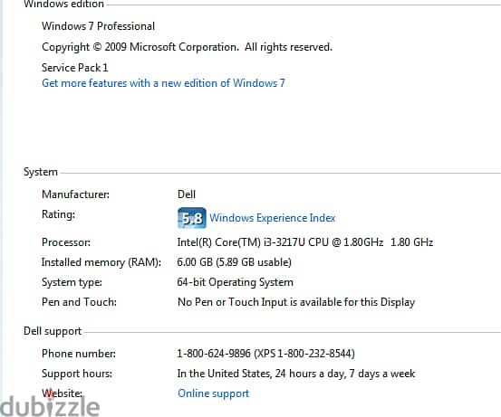 Dell Inspiron3521 Core i3 5