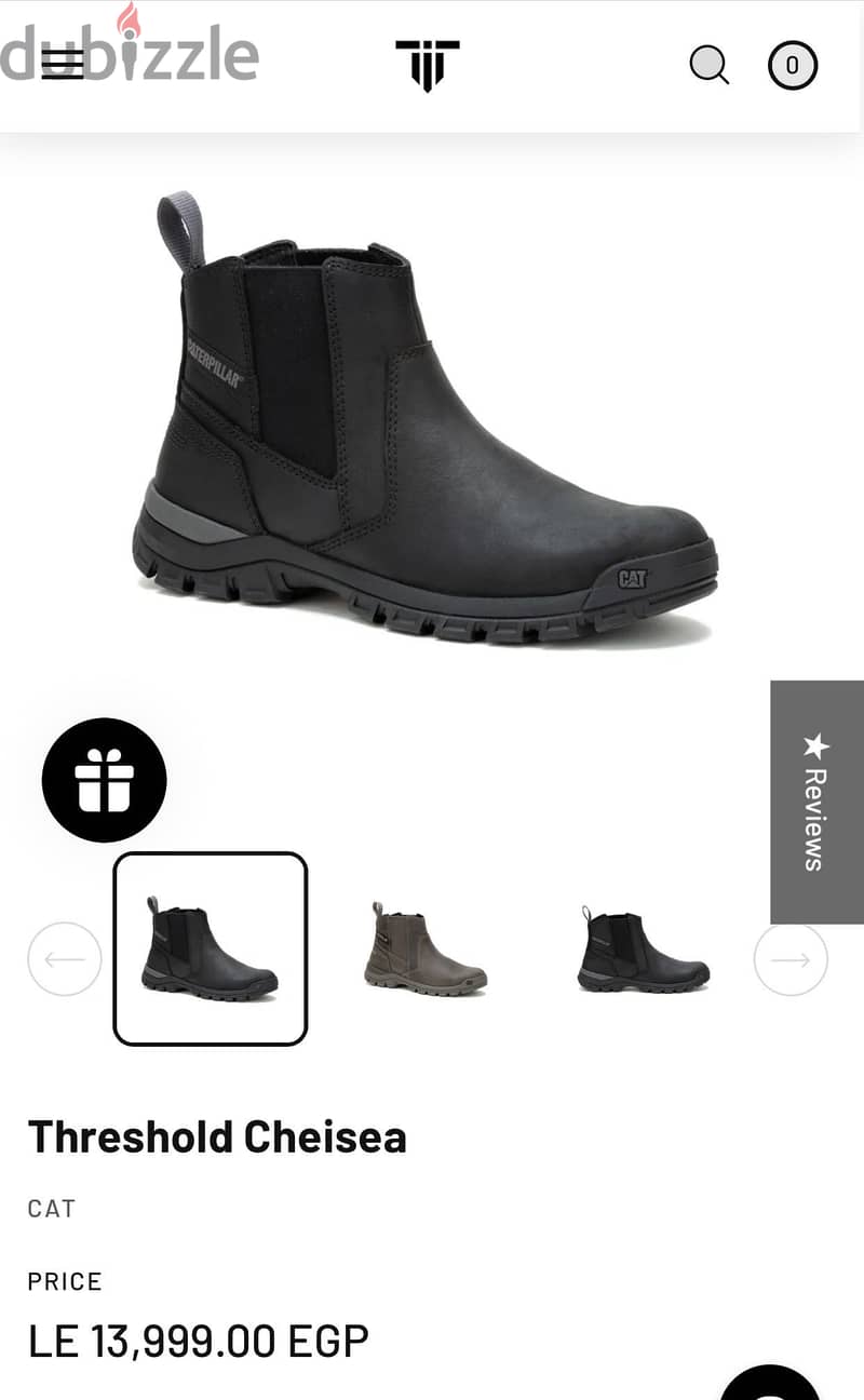Cat Chelsea boot 1