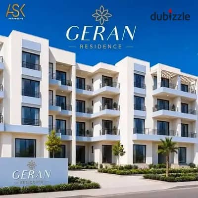 Apartment for sale, 75 sq m, immediate delivery in Geran El Shorouk compound, installments over 5 years