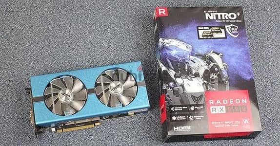 كارت شاشه rx 590 gme 8gb