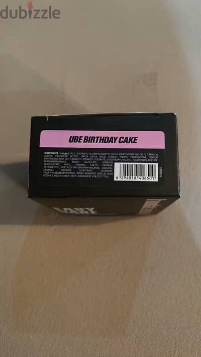 Huda beauty powder ube birthday cake used only once