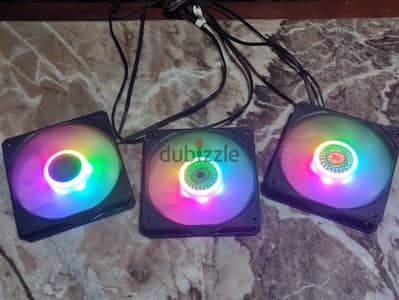 COOLERMASTER STICKFLOW 3 FANS ARGB