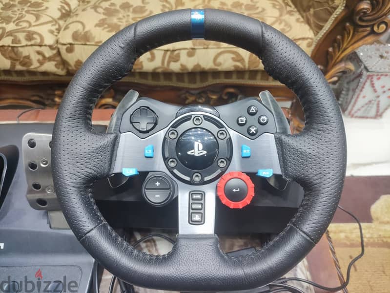 LOGITECH G29 DRIVING WHEEL + PADELS 3