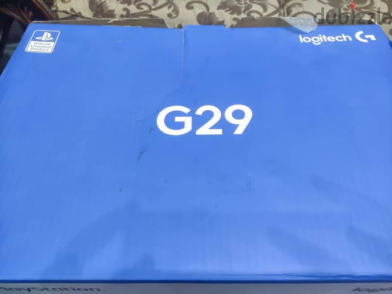 LOGITECH G29 DRIVING WHEEL + PADELS 4