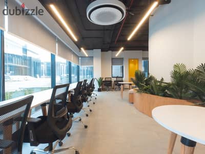 Office for rent 2000m air-conditioned in New Cairo