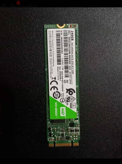 Ssd WD M. 2 240GB health 100%