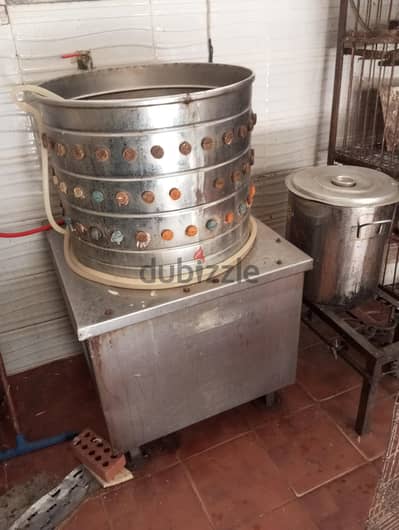 رياشه دواجن ٢ حصان استانلس محمل