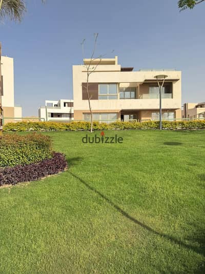 Ready To Move Villa in a unique location in Up Ville near to Golf Extension , New Giza , Swan Lake & near Arkan Plaza Sheikh  Zayed