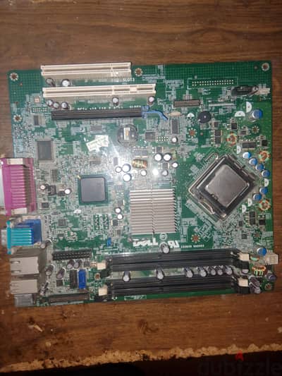مازربورد Dell optiplex 780 + بروسيسور core 2 duo e8400