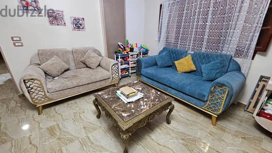 A decent quality living room that is from Domiatte and lightly used is