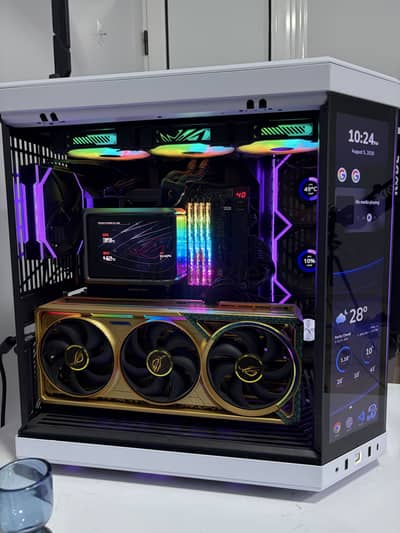 RTX 5090 Dhahab High-End PC Setup | 192GB | 8TB