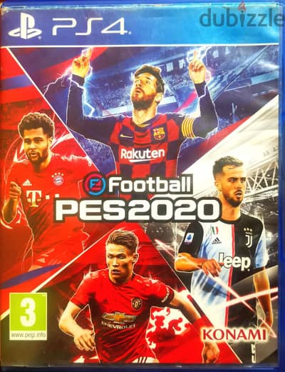 PES 2020 PS4 Original Disc - Used