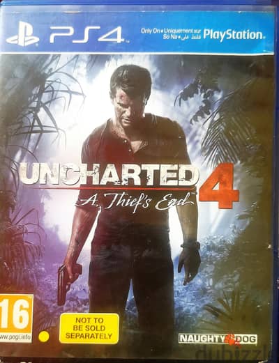 Uncharted 4 PS4 Original Disc - Used