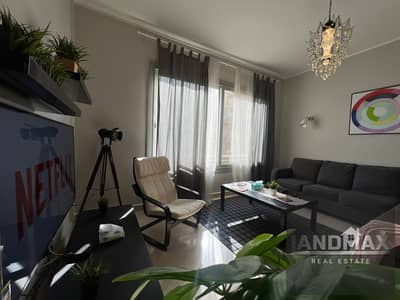 فرصة استثمارية مميزة لامتلاك  ستوديو مفروش بالكامل  في بالم هيلز – فيلدج جيت امام الجامعة الأمريكية و دقايق مع التسعين الجنوبي